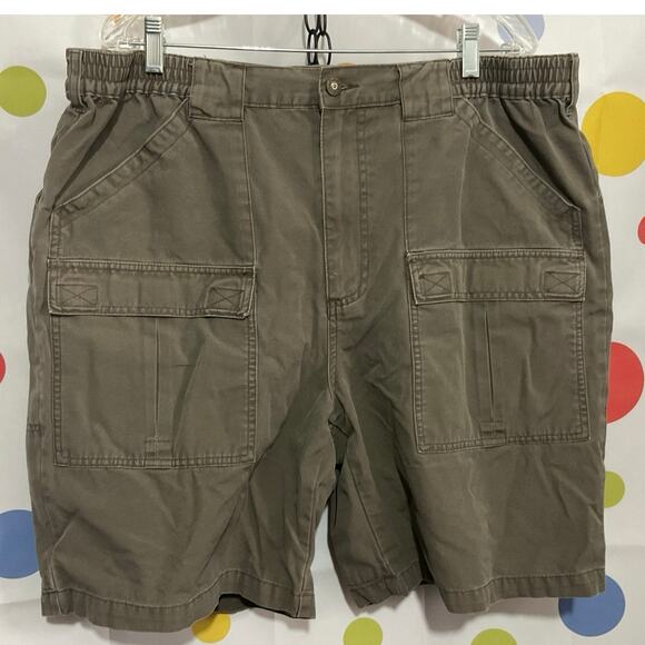 Cabela’s Men’s Outdoors Cargo Hiking Shorts Size 40 Green - Picture 5 of 11
